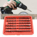 100pcs Security Bit Screwdriver Bit Set Torx Star Pozi Proof Tamper Bolts H B9E2
