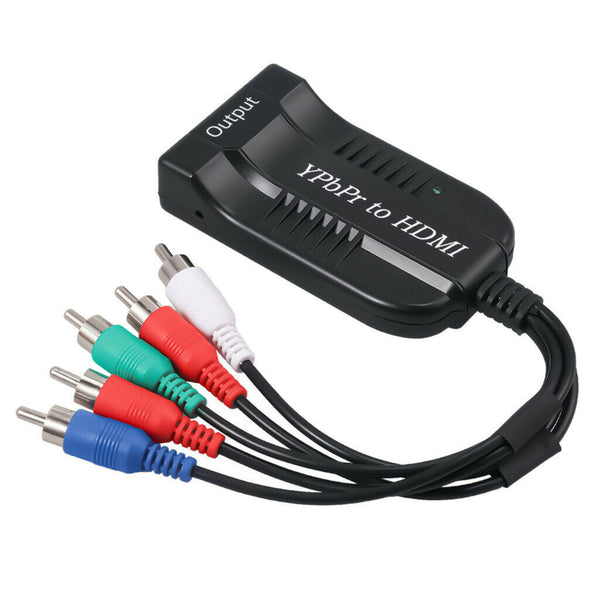 Male YPbPr to Female HDMI Component to HDMI Support 1080P for Laptop DVD