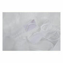 4 Bone Full Hoop Bridal Crinoline Petticoat Skirt Slip Ruffles White