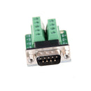 1Pc RS232 To DB9 D SUB Male Connector 9 Pin Adapter Terminal Board Module ME