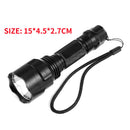 Blinding Bright 1000 Lm Flashlight XML C8 T6 LED Military OUTDOOR Torch