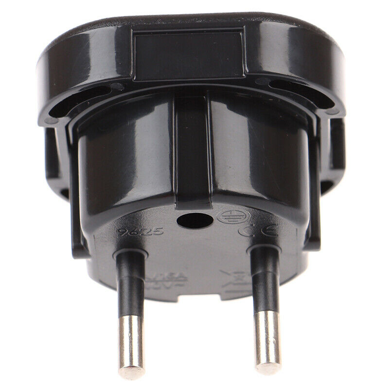UK to EU Euro Plug AC Power Charger Converter Socket Universal Adapter PlugJR