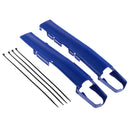 Polisport Swingarm Panel Protectors Kit For KLX250 2008-18 Motorcycle Blue