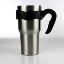 1 pcs Handle Grip Mug Handle Beer Stainless-Steel Tote Cup Simple Black