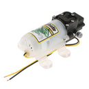 2L/min Water Pump Self Priming Pump Diaphragm Pressure Booster DC12V Black and