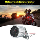 Universal 12V Motorcycle Retro LED Backlight Odometer Speedometer 0-180km/h