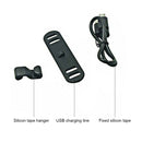 USB Rechargeable Bike Rear Tail Light LED Bicycle Warning Safety Waterproof Lamp