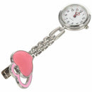 Nurse Watch Quartz Watch, Women, Clip Double Heart (Pink), Pocket Watch Wat