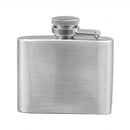 2oz Mini Flagon Outdoor Drinkware Portable Stainless Steel White Hip Flask