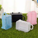 5X(Black mini roller travel suitcase candy box personality creative weddin L2M4)