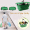 Folding Collapsible Reusable Portable Market Shopping Tote Picnic Basket Stock