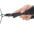 Archery Compound Bow Release Aids Wrist Strap Adjustable Buckle Caliper Outdoor