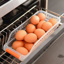 Slide Kitchen Fridge Freezer Space Saver Organizer Storage Rack Shelf Holder
