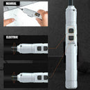 Electric Rechargeable Power Screwdriver Tool Mini Lithium Cordless Durable A9N2