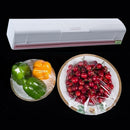 Food Plastic Cling Wrap Dispenser Preservative Film Cutter Kitchen Tool Acc T3M3