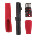 Tackle Split Grip Spinning Rod Handle Kit Reel Seat for Rod Building Red