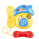 Baby Toys Sound Light Early Childhood 0-12 Months Cartoon Mushrooms Telepho G6J7