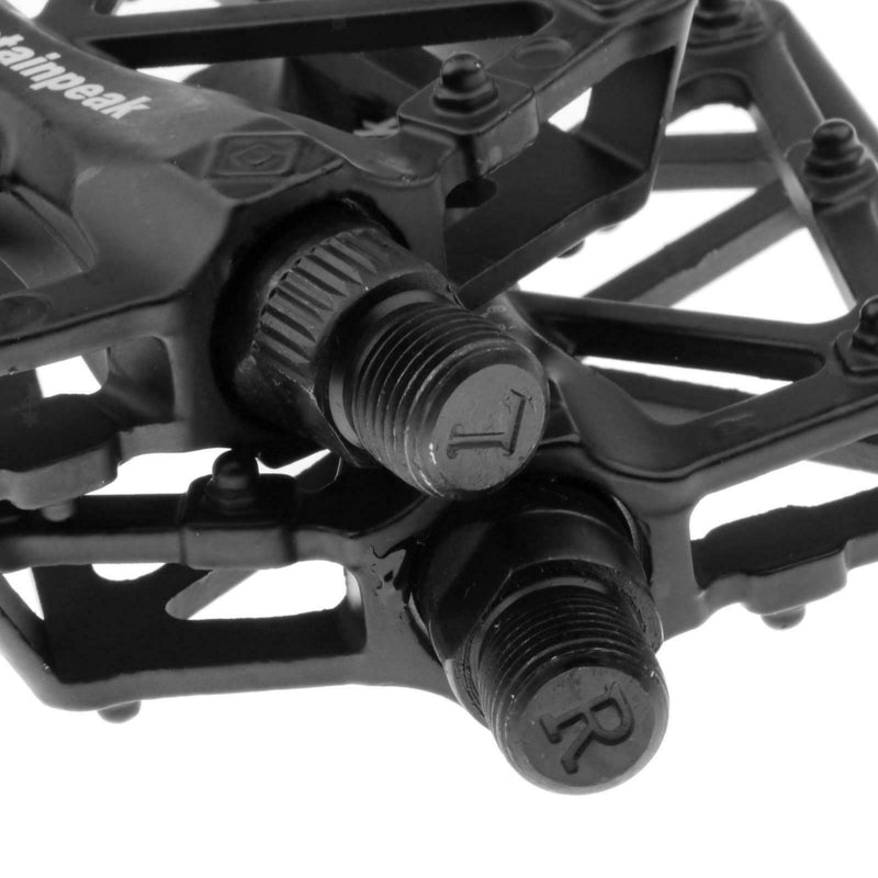 Mountain Bike Pedals Non-slip Wide Flat Platform Sealed Bearing 9/16'' Bike Part