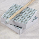 100PCS Insert In Cue Tips Standard 10mm Snooker Pool Billards Tip Head R WDH