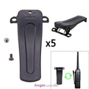 5 x Belt Clip for Retevis H777 for BaoFeng BF-666S 777S BF-888S 2-Way Radio