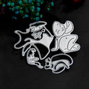 Christmas Girl Metal Cutting Dies Embossing Stencil DIY Craft Paper Card Making
