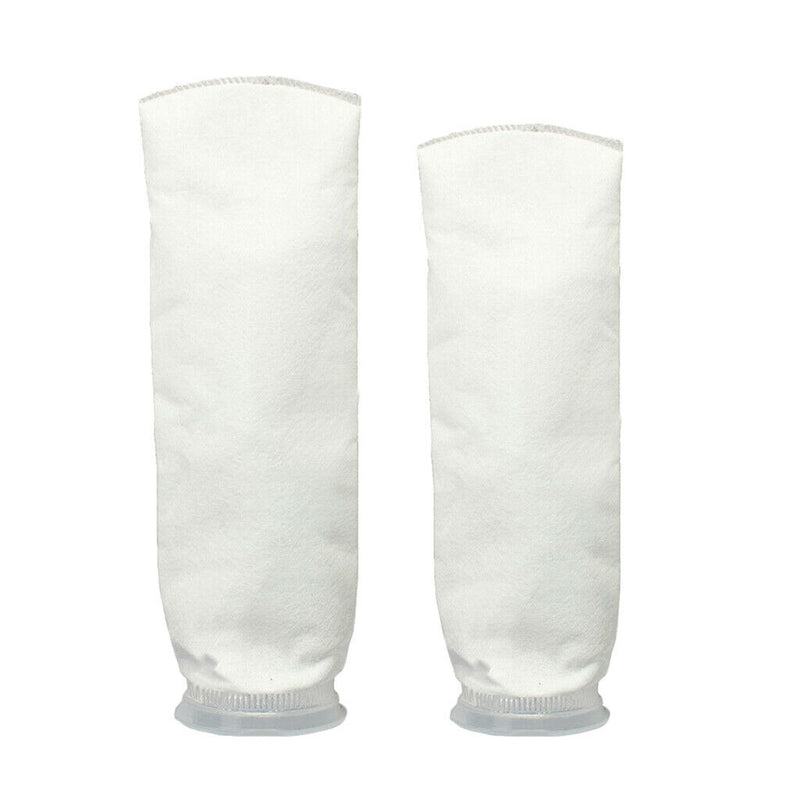 Set of 2, 4 Inch Ring by 15 Inch Long Marine Aquarium Thin Filter Sock Sump