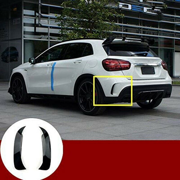 Rear Bumper Spoiler Air Vent Trim Cover for Benz Gla X156 Gla45 Amg 2013-20 D9C7