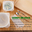 8 Pcs Silicone Bowl Cover Reusable For Food Stretch Lids Seal Fresh Keeping Y5Z5