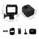Protective Frame Case + Windshield Cover For Gopro-Hero 7/6/5/Hero Hd, Hous N5M6