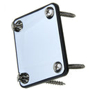 Chrome Plated 4 Screws Neck Plate For   Guitar Parts Supply