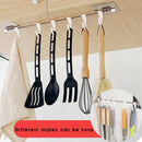 6 Hook Suction Cup Shelf Hooks Kitchen Gadgets Cupboard Home Organizer Stor Gw