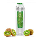 24oz Sport Gym Mug Fruit Infuser Water Drinking Bottle With Spout,Green