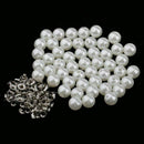 50 Pcs Beads Buttons Rivets Nails For Bag Jeans Decoration DIY Crafts - 10  Y2K6