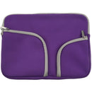 Zipper portable handbag For 13" Laptop Purple