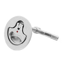 316 Stainless Steel Polished Marine Boat RV Handrail/Bathroom Flip Latches