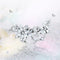 Crystal Flower Hair Clips Rhinestone Barrettes Bride Hairpins Hair Jewelry