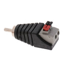 Male Power Balun Connector Adapter Plug Jack Socket For TV Audio Cable