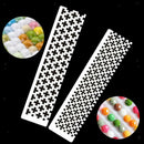 2pcs 5D Diamond Painting Tool Ruler Dot Drill for Full Drill & Partial Drill