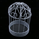 13cm Iron Frame Birdcage Shape Succulent Pot Metal Planter Iron Box Romantic,