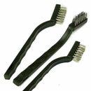 1pc Black Steel Small Brush Cleaning Brushes Wire Spark Wheel Scrub E9K4 Ru Y1M2