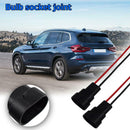 2x HB3 9006 HB4 Bulb Socket Male Adapter Connector for Headlight Fog Lamp