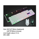 Premium USB Wired  Gaming 104 Keys Keyboard Mouse Sets RGB Backlight (Pack of 1)