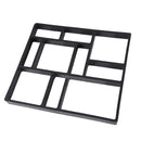 2pcs Concrete Molds Reusable Walk Maker Stepping Stone Path Maker Paver Yard