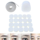 20m Microblading Pre-Inked Brow Mapping Strings Thread + 20pcs Wipe Line Heads