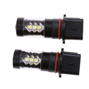 2x Car Fot Lights P13W Super Bright LED Chips 80W Bulbs 5500K Cool White