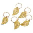 80 Pieces Hair Jewelry Rings Decorations Pendants, Including 50 Pcs Aluminu Q6H9