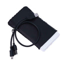 2.5in IDE Hard Disk Drive Enclosure USB 2.0 External HDD Case Box White