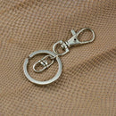 10pcs Lobster Clasp Clips Key Hook Keychain Split Key Rings Jewelry Findings