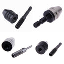 0.3-6.5mm Manual Aluminum Hand Rotary Drill Chuck Twist Micro Drill Bit Durable