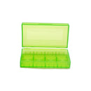 5Pcs 18650 CR123A 16340 Hard Plastic Transparent Battery Case Box Holder  Dyqq